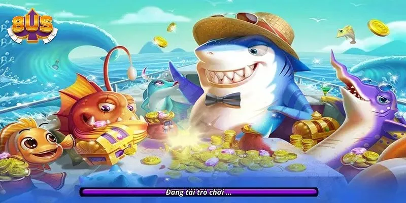 Giao diện bắn cá 8US đẹp mắt, ấn tượng